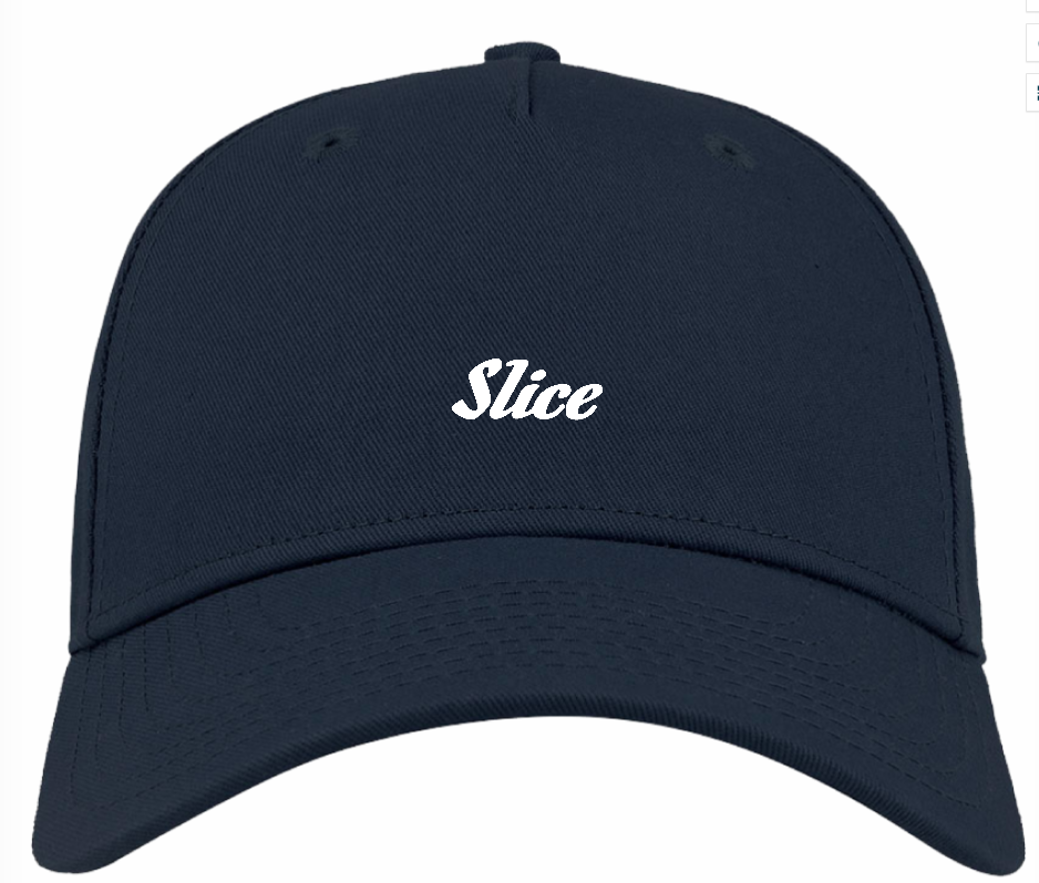 Slice cap - blå/hvit