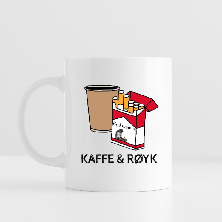 KAFFE & RØYK Kaffekopp