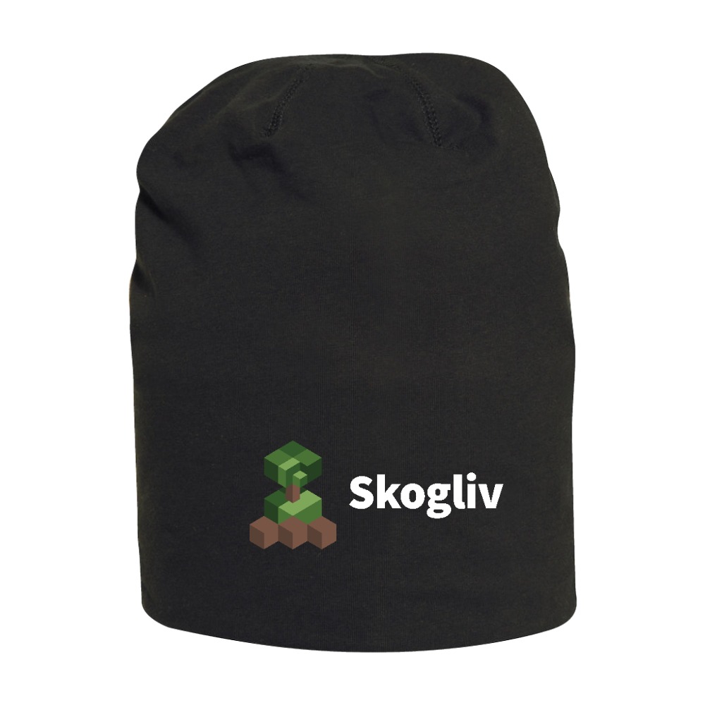 Skogliv lue med tekst