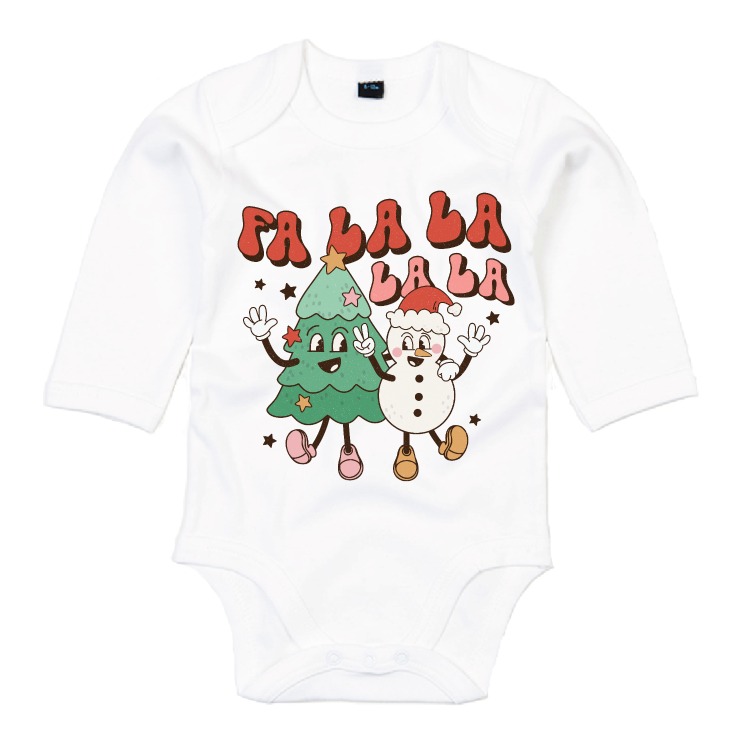 Julebody juletre og snømann - falalalala