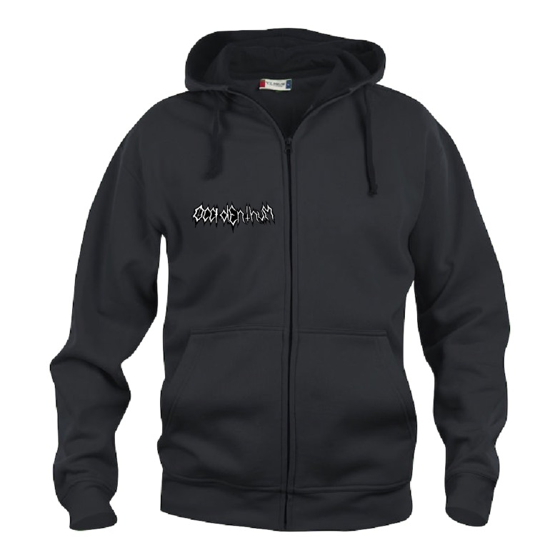 Occidenthum - "Vinternatt" (Zip-hoodie black)