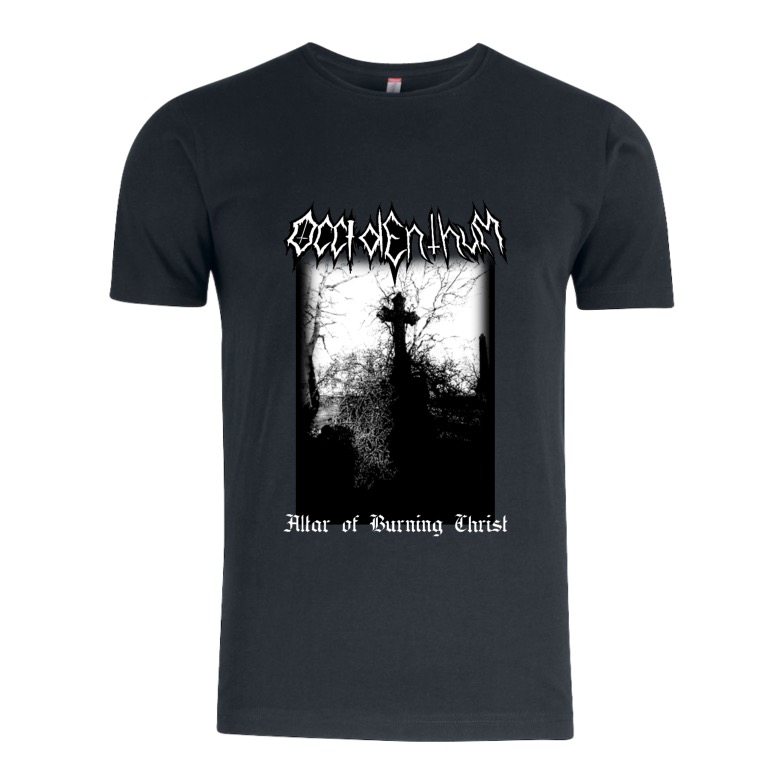 Occidenthum - "Altar of Burning Christ art (T-shirt black)