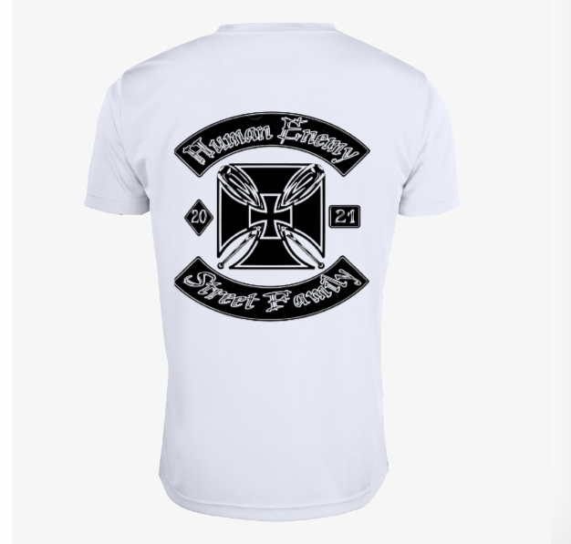 Basic Tshirt med Logo på ryggen