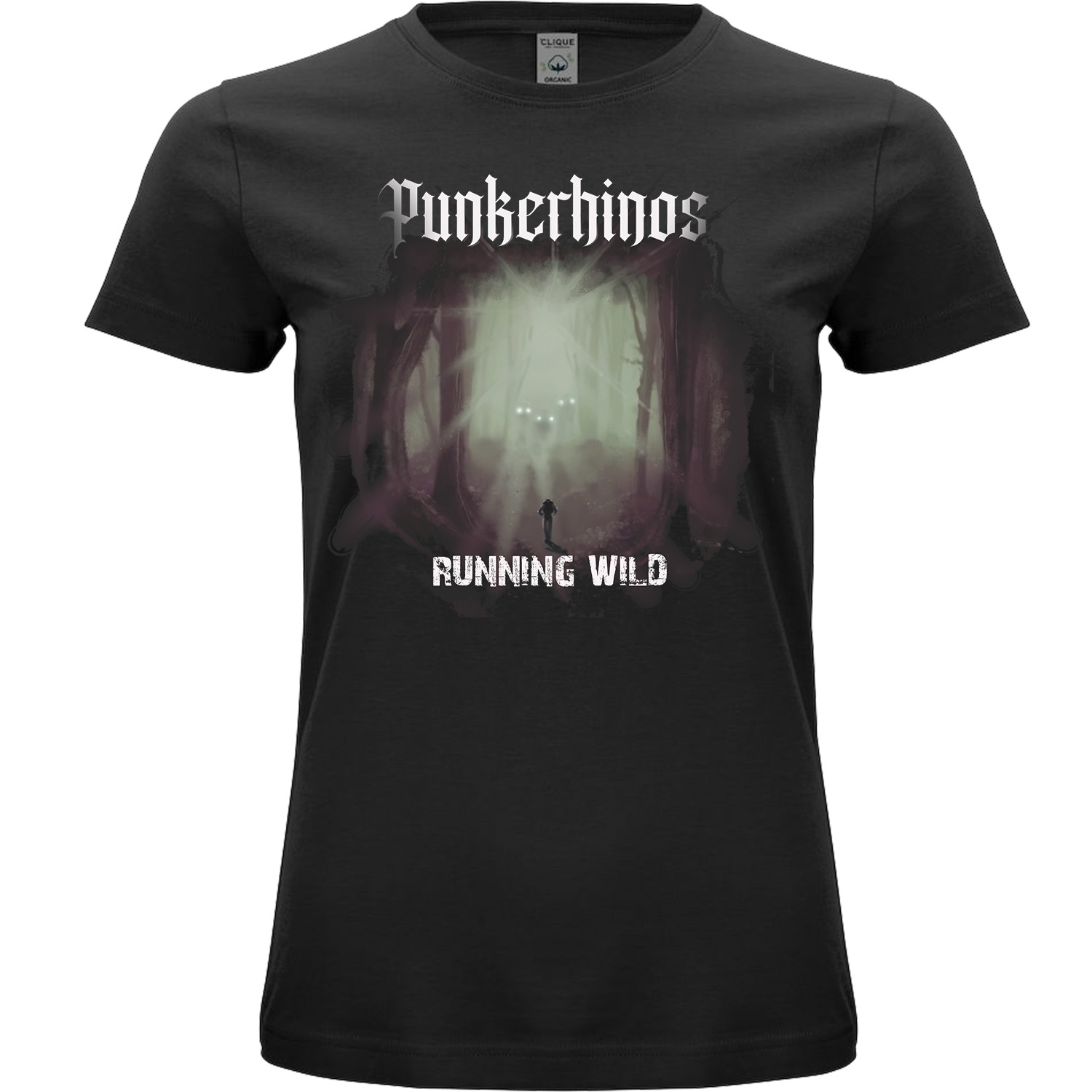 Running Wild T-shirt Dame
