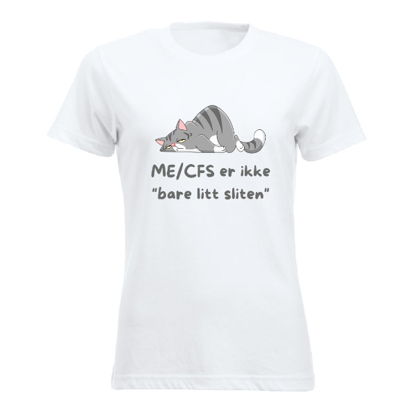 ME/CFS er ikke "bare sliten" tskjorte