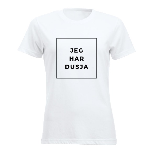 Tskjorte jeg har dusja