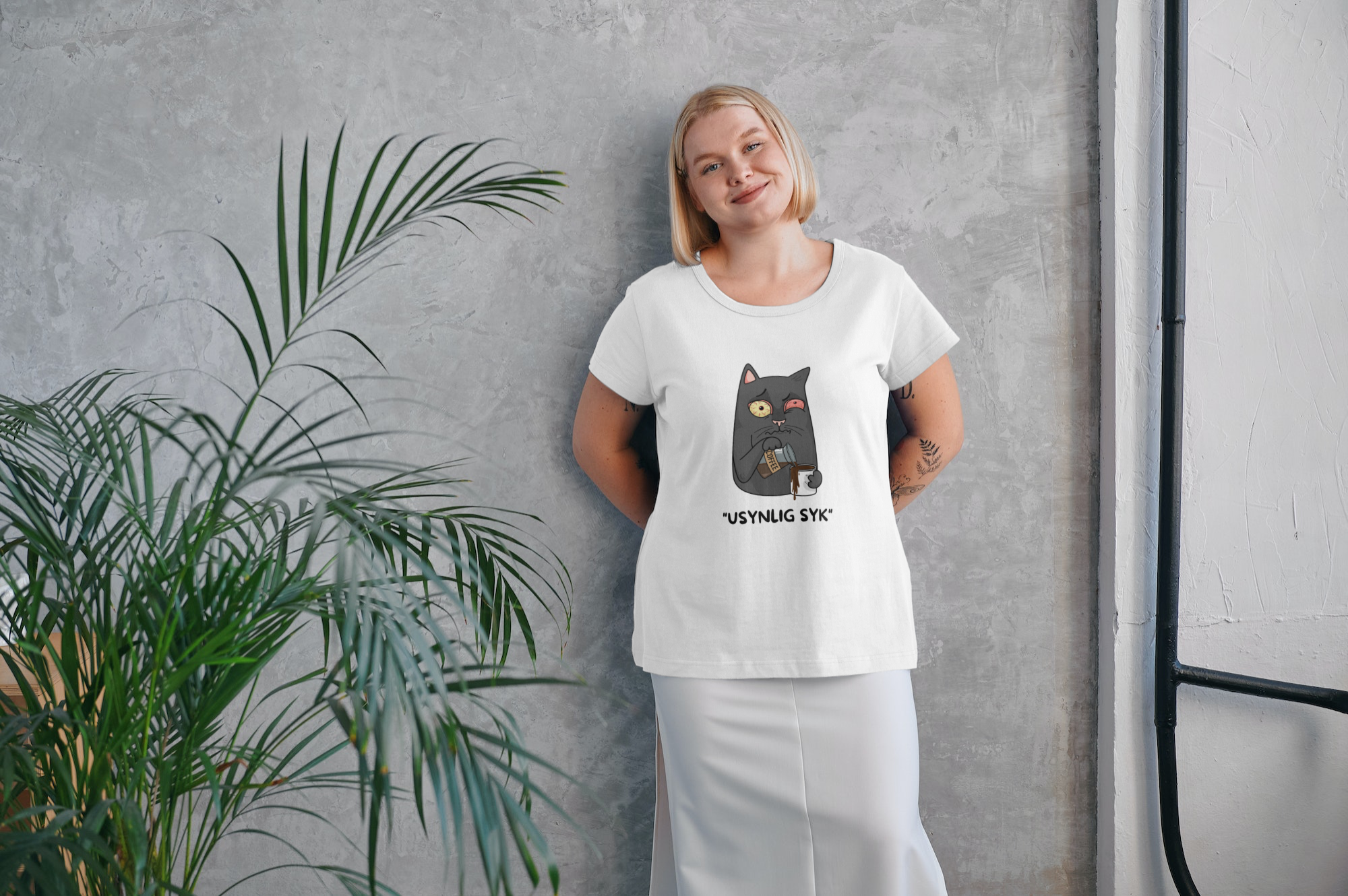 T-skjorte "Usynlig syk"