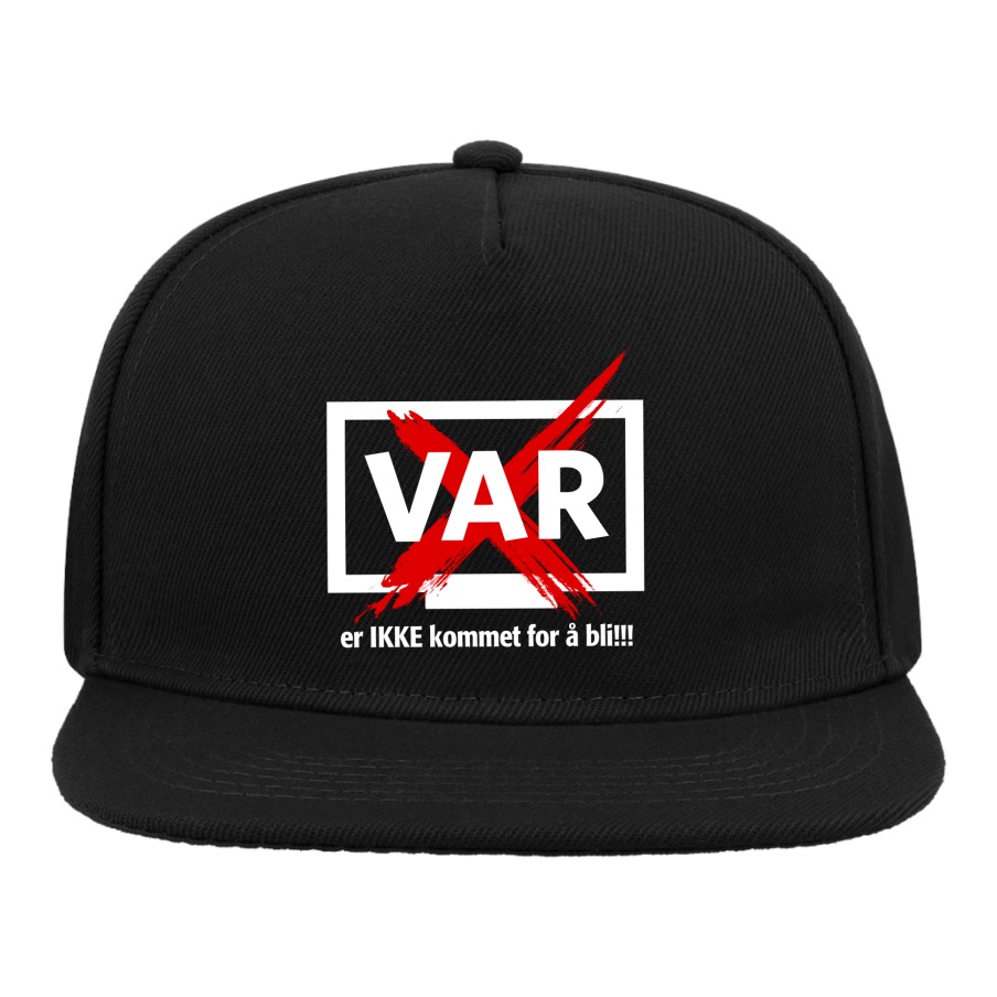 VAR - ikke kommet for å bli - flat visor - 100% av overskudd til NSA