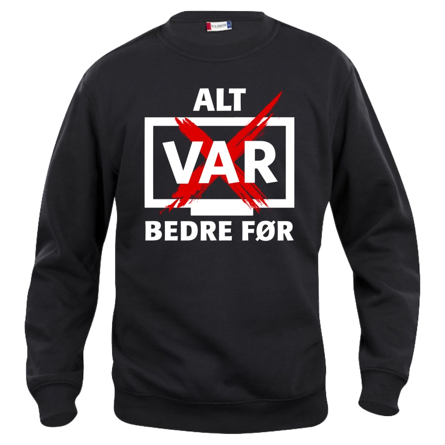 VAR bedre før - collegegenser