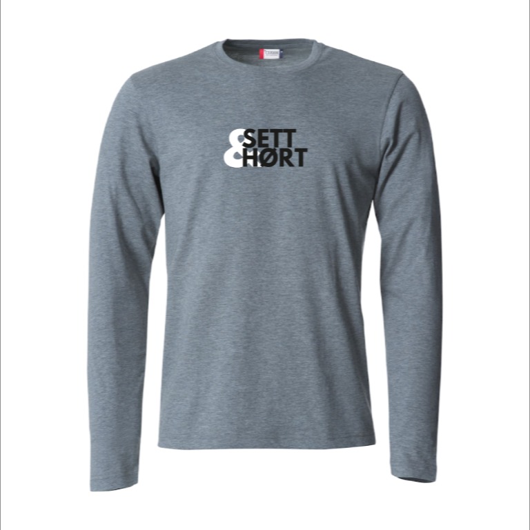 S&H lang t-skjorte