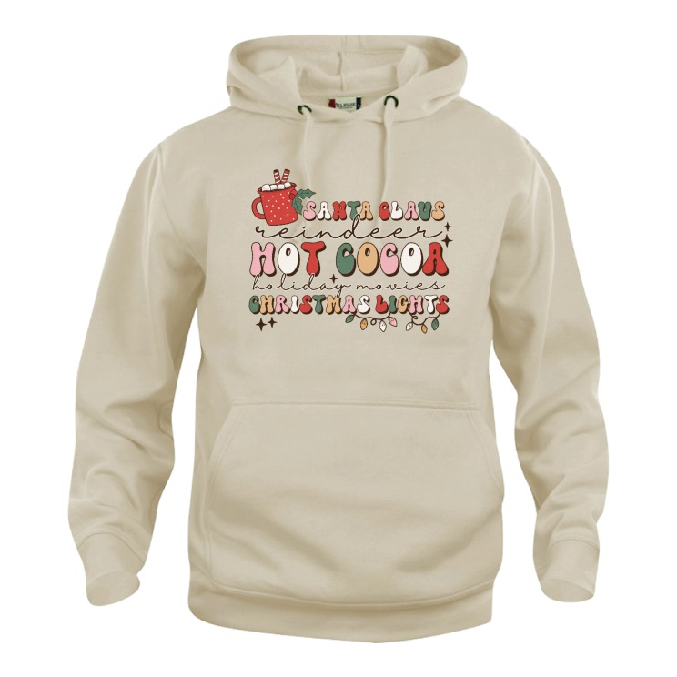 Julegenser hoodie, tekst