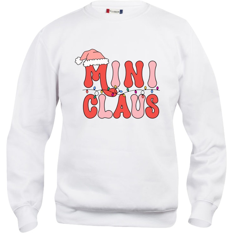 Mini claus, Julegenser, rund hals