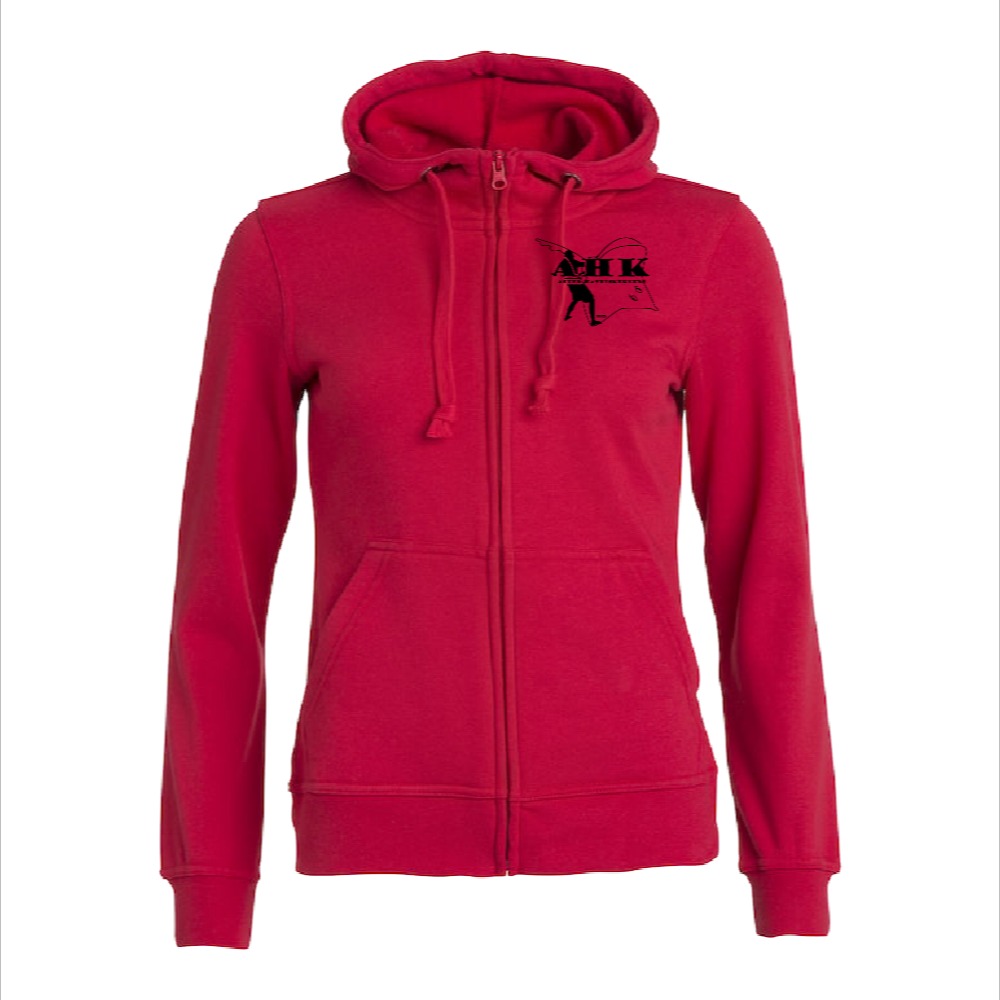 Basic hoody full zip – dame