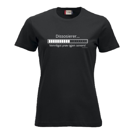 Dissosierer... Vennligst prøv igjen senere! (dame)