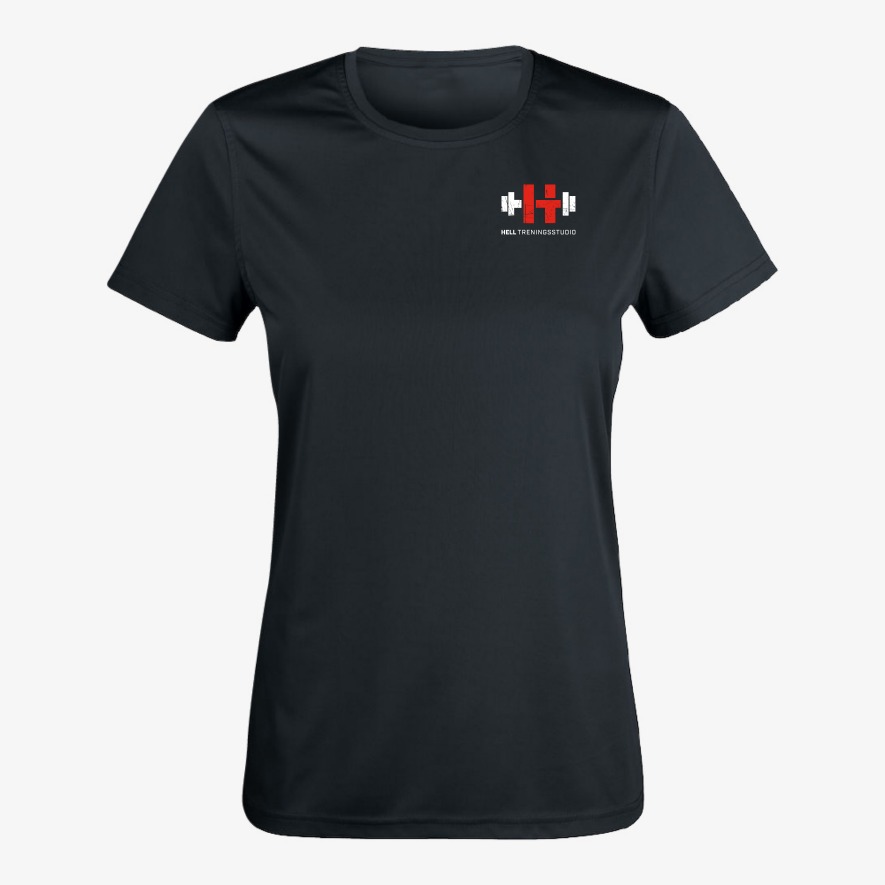 DAME Aktiv t-skjorte m/liten logo