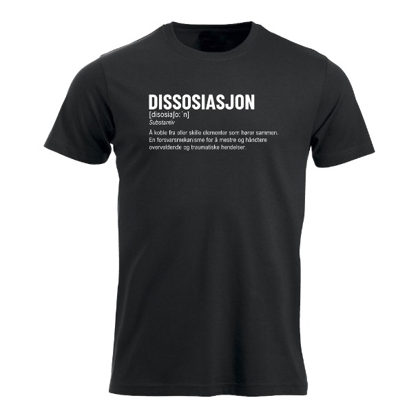 Dissosiasjons-tskjorta (unisex)