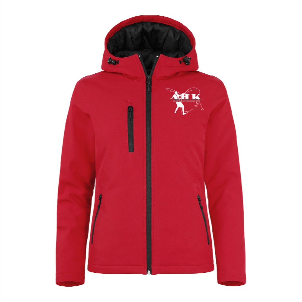 Padded hoody softshell – dame