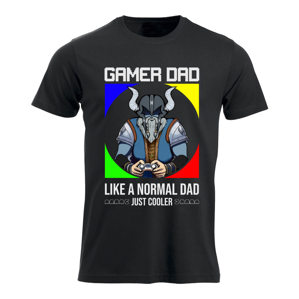 Gaming dad t-skjorte