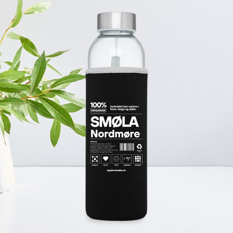 Smøla drikkeflaske i gaveeske