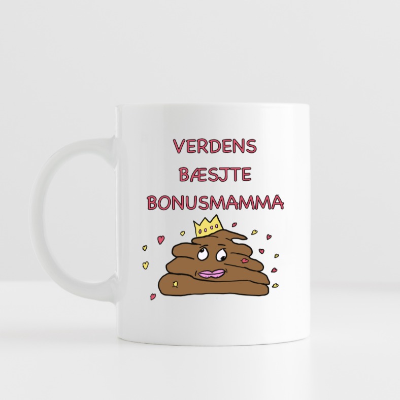 Verdens Bæsjte Bonusmamma Kopp