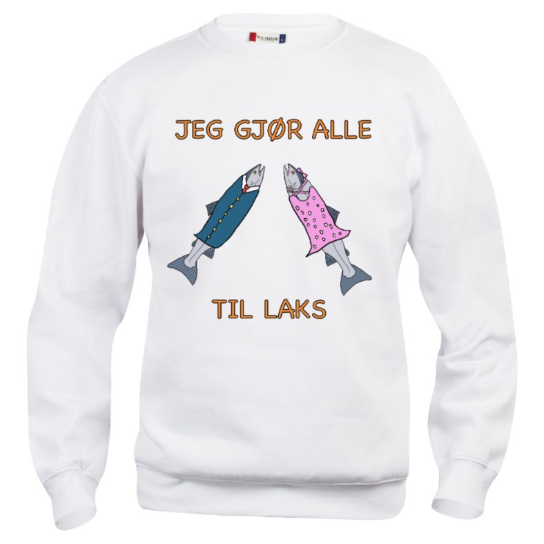 Alle Til Laks Genser (Unisex)