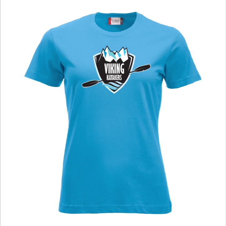 VK T-skjorte Dame Turquoise