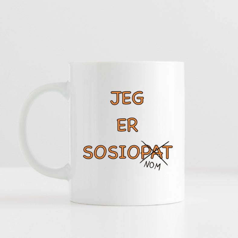 Jeg Er Sosionom Kopp
