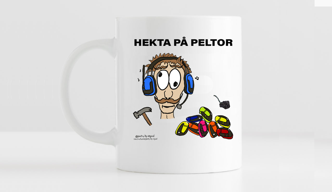 Hekta på Peltor kopp