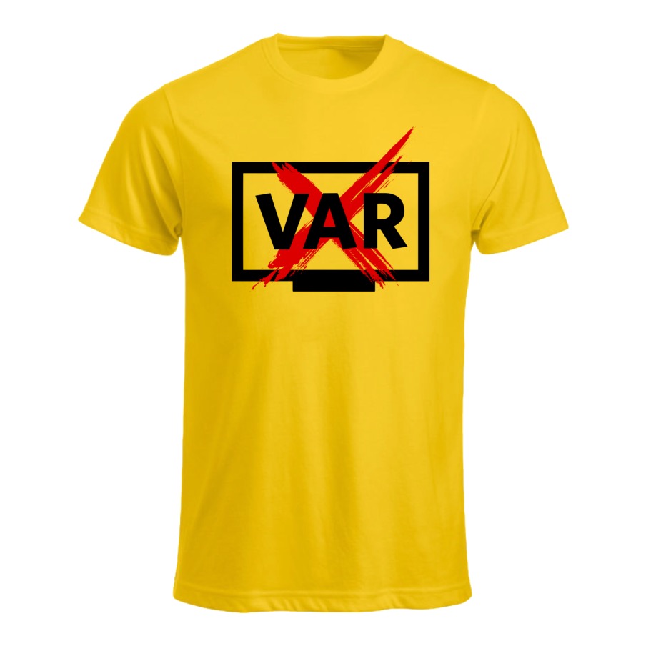 VAR t-skjorte - Klubbfarger