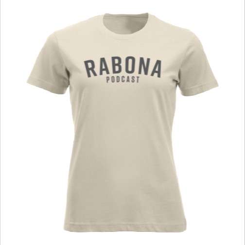 Rabona t-shirt - dame lys