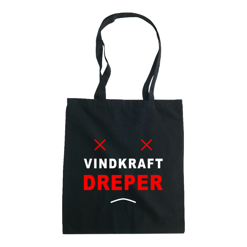 VINDKRAFT DREPER - mørkt handlenett
