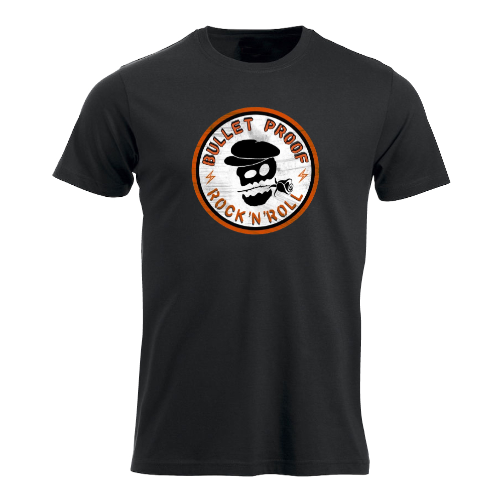 Bullet Proof t-shirt m logo foran
