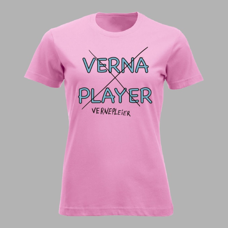 Vernepleier t-skjorte dame - Verna Player humor