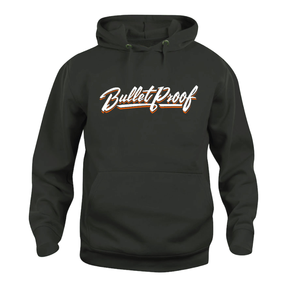 Bullet Proof hettegenser m logo foran (unisex)