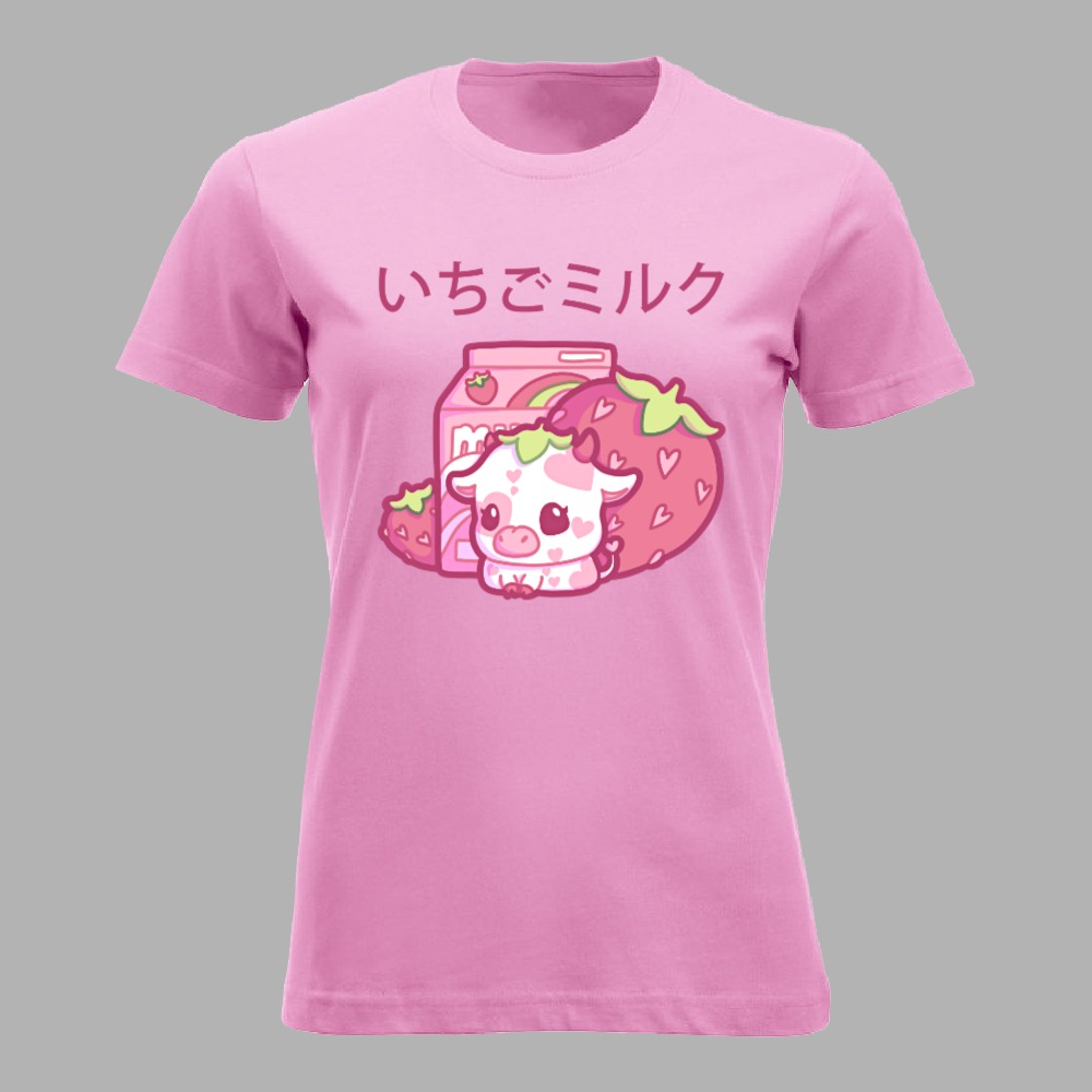 Camilla the Strawberry Cow Skjorte til Damer