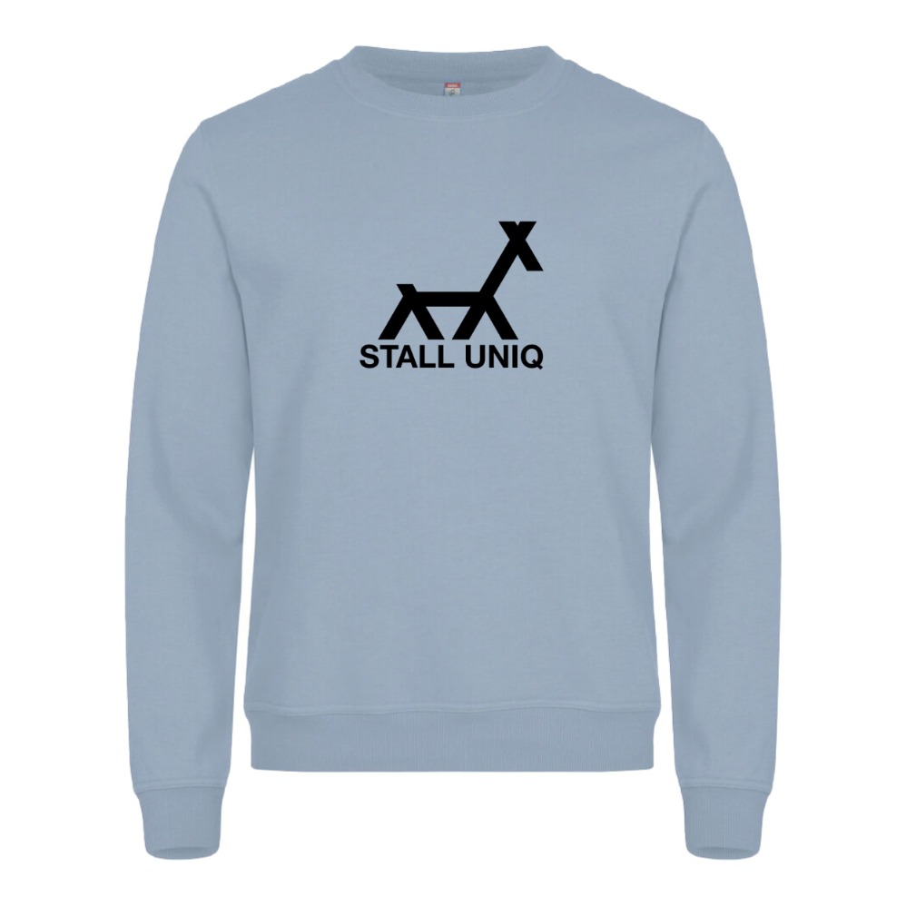 Unisex bomullsgenser (logo foran)