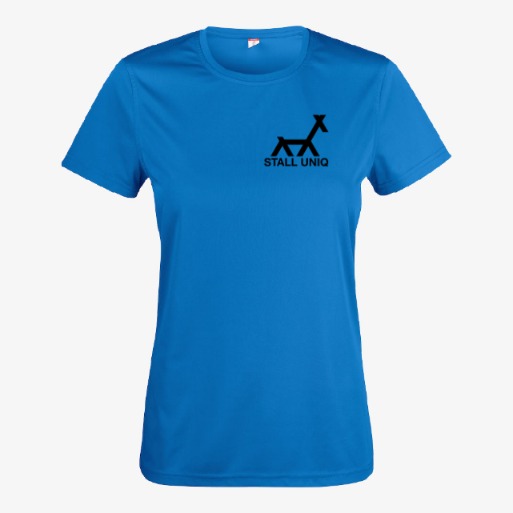 T-skjorte dame sport (logo foran og bak)
