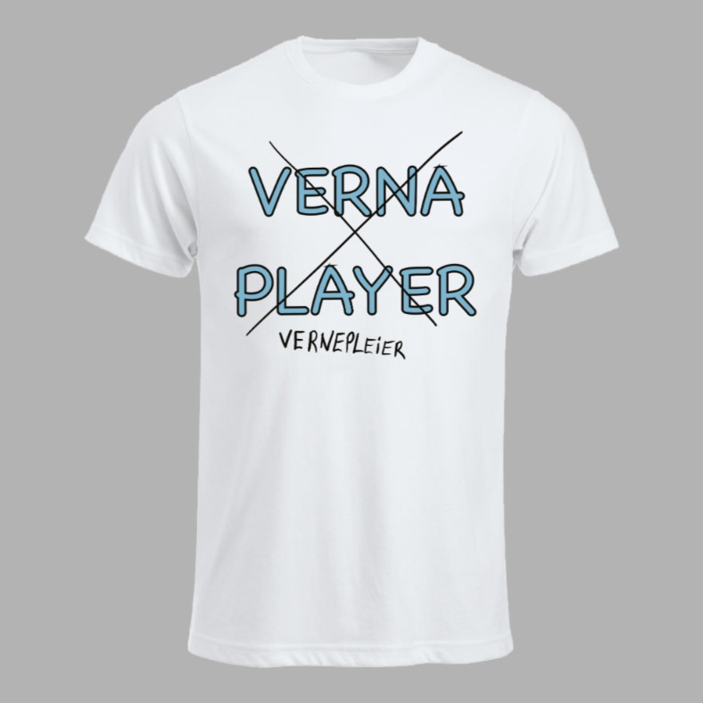 Vernepleier t-skjorte herre - Verna Player humor