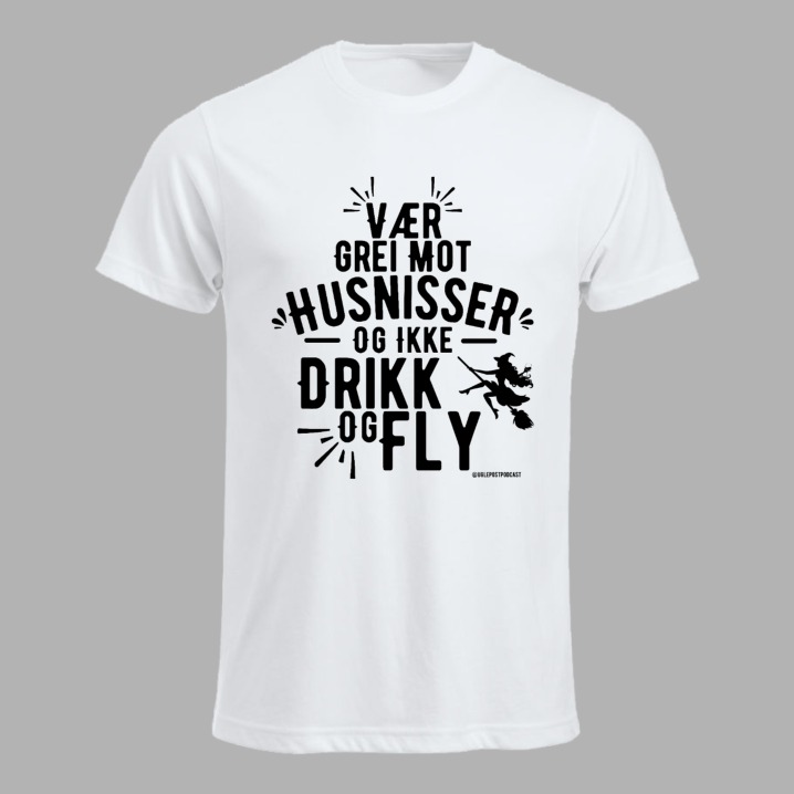 Ikke drikk og fly (unisex)