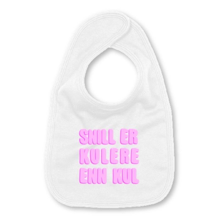 Snill er kulere enn kul smekke - Rosa tekst