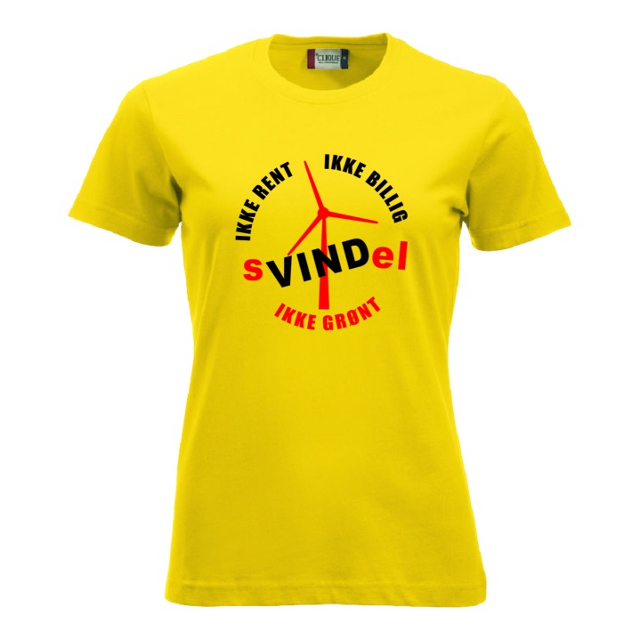 sVINDel (lys t-skjorte) - dame