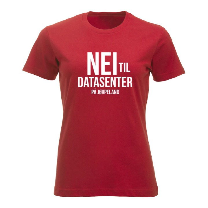 NEI TIL DATASENTER PÅ JØRPELAND (hvit tekst) - dame