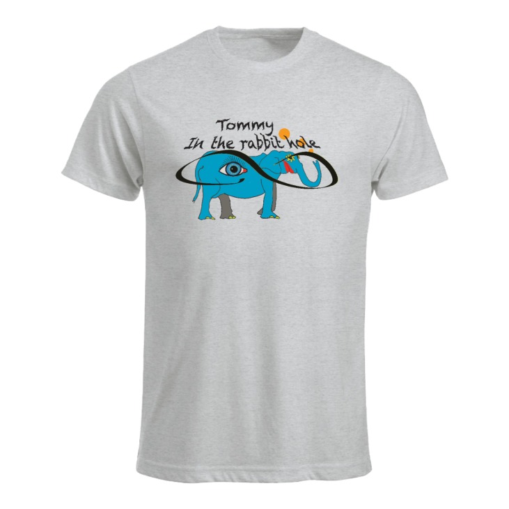 Tommy In the rabbithole, t-shirt
