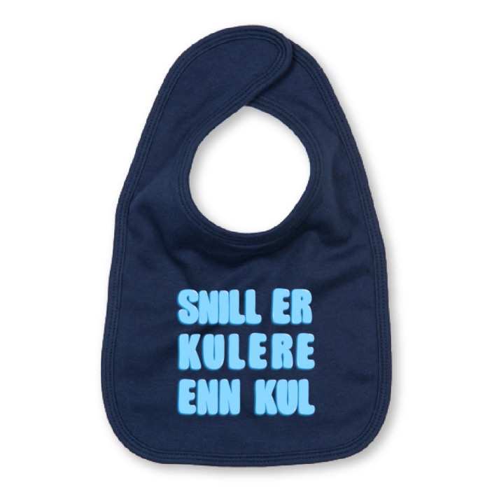 Snill er kulere enn kul - Blå smekke
