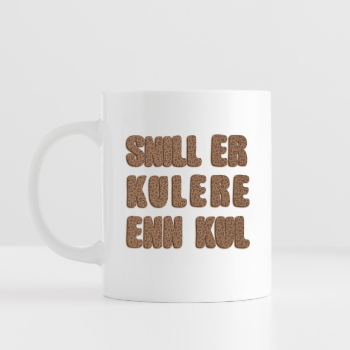 Snill er kulere enn kul kopp - Leo tekst
