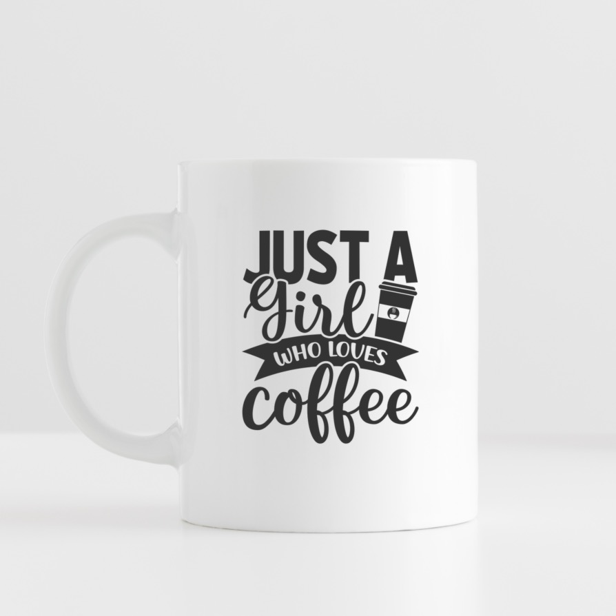 Just a girl who loves coffee - Bare en jente som elsker kaffe