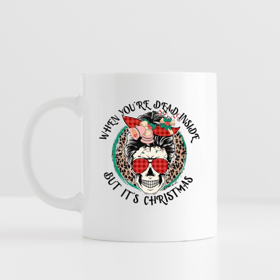 Morsom julekopp. When you're dead inside, but it´s Christmas