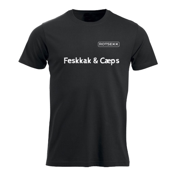 Feskkak & Cæps - t-skjorte