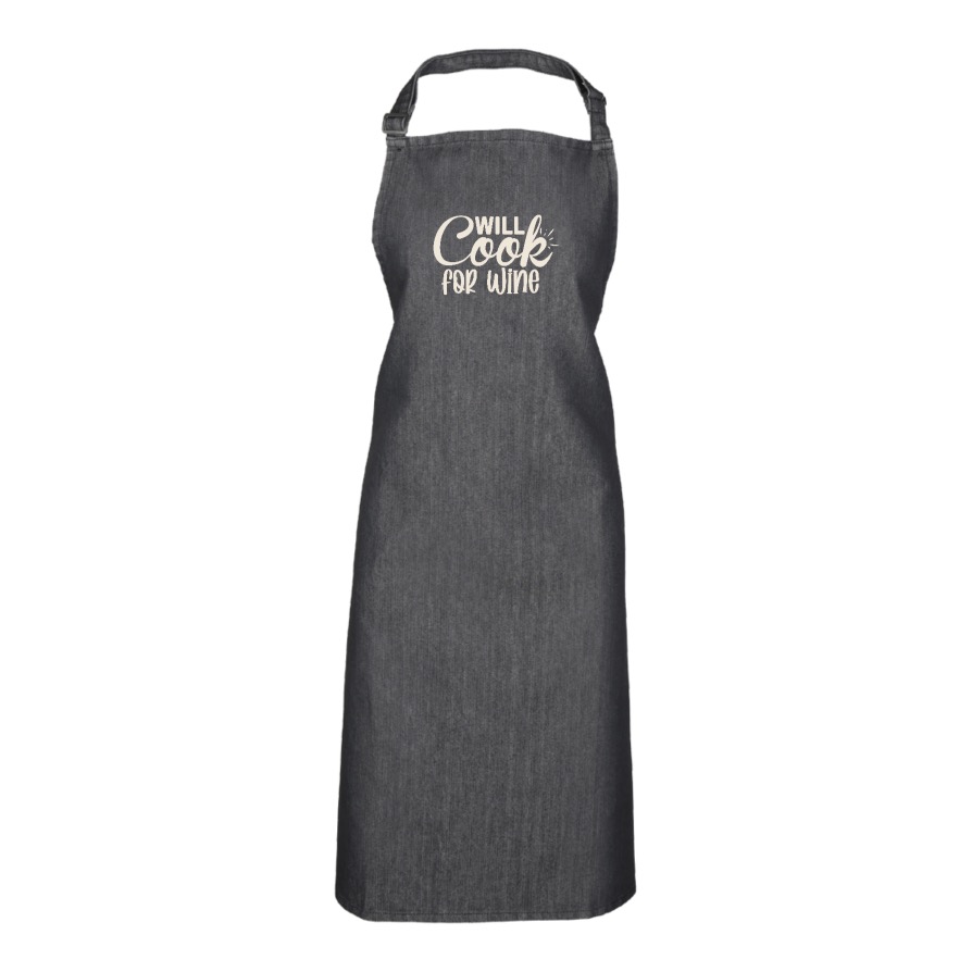 Will Cook for Wine, Vin, Kokk, forkle