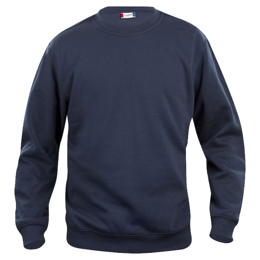 Basic roundneck unisex grå logo